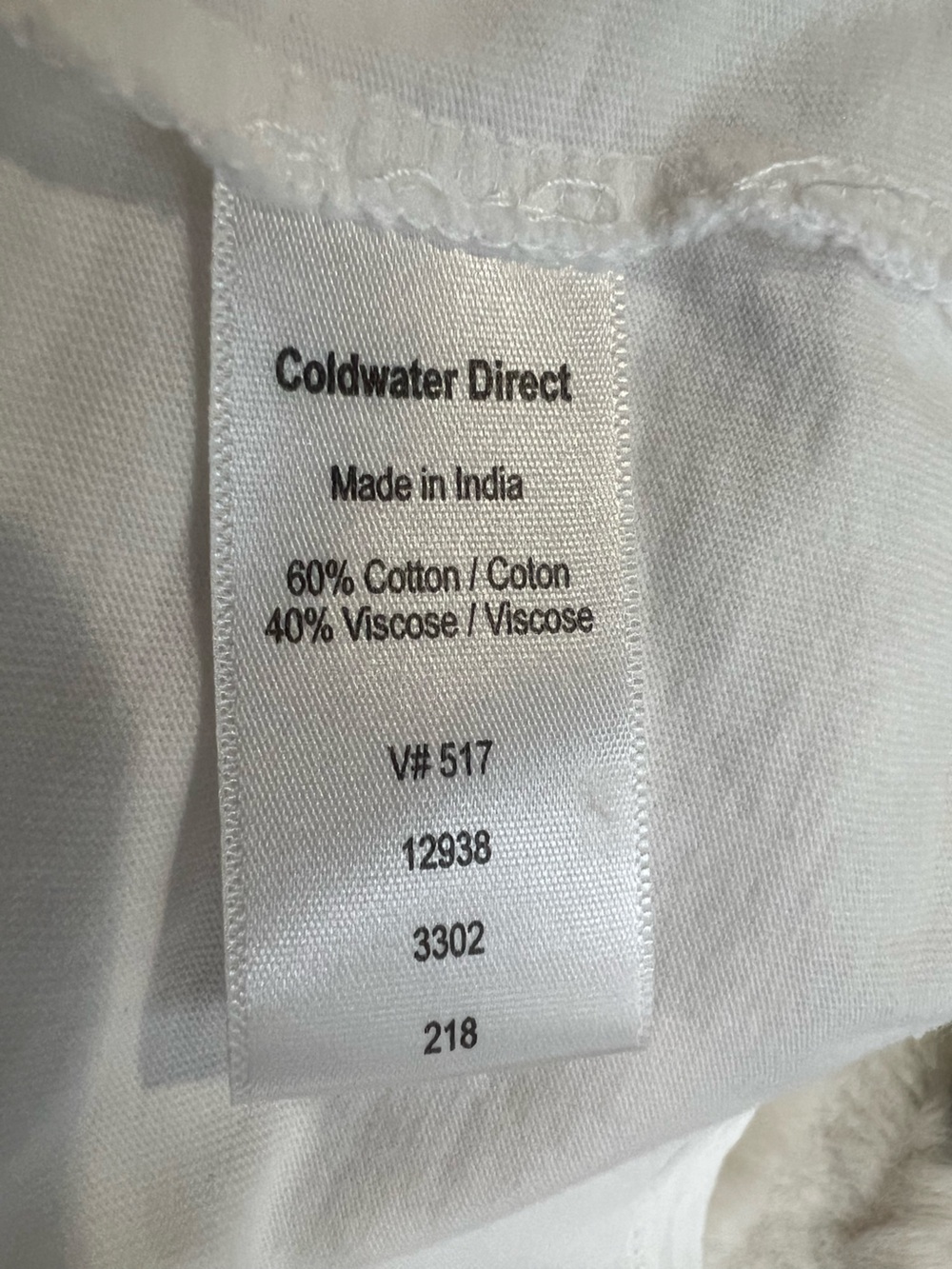 Coldwater Creek women’s XL V-neck sleeveless white top - Picture 5 of 6